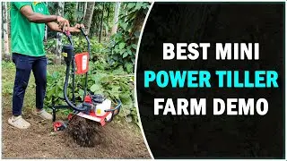 Best Mini Power Tiller for Farming | Live Field Demo | Saya Enterprises