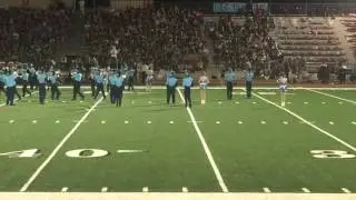 Sweeny Bulldog Band half time performance 2016