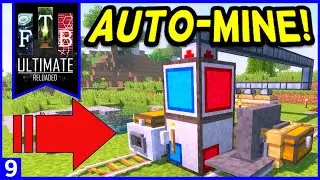 FTB Ultimate: Reloaded &mdash; автоматизированная добыча! (Steve's Carts Mine), эпизод 9