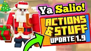 🔥 YA SALIO ACTION and STUFF 1.9!🎄| NAVIDAD UPDATE! | ☃️ MCPE 1.21.X ❄️