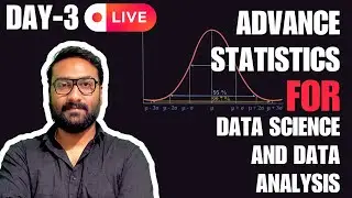 Advanced Statistics Day-3 | T-Test & Chi-Square Test Explained in Hindi | Hypothesis Testing