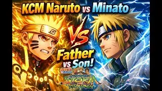 Naruto KCM vs Minato Epic Battle | Naruto Storm Revolution Gameplay