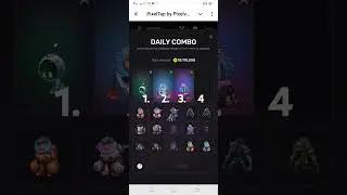 pixelverse daily combo 24 july #Pixeltap #pixelverse #airdrop