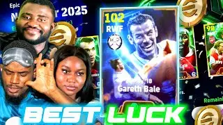Prof BOF & Family Pack Big Time GARETH BALE!😃| Lucky Epic New Year 2025 pack opening🔥