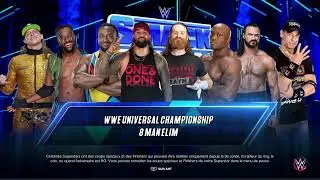 8-MAN ELIMINATION MATCH POUR LE TITRE UNIVERSEL | WWE 2K23 CUSTOM STORYLINE - Cattromy