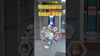 LEGO Jurassic World Mosasaurus Amber Brick Location #jurassicworld #lego #walkthrough #shorts