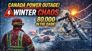 Massive Winter Storm Slams Canada | Emergency Crews Battle Power Outages