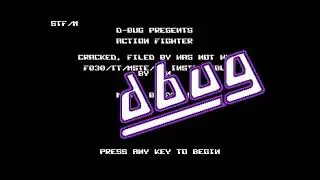 Atari ST Cracktro [263] Action Fighter Cracktro by D-Bug