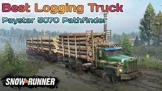 Best Logging Truck Paystar 5070 Pathfinder n SnowRunner Season 11 @TIKUS19