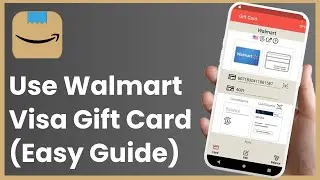 How to Use Walmart Visa Gift Card on Amazon !