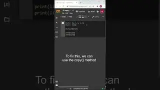 How To (Properly) Copy A List In Python