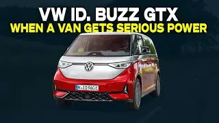 Обзор VW ID. Buzz GTX – Электрическая легенда получает спортивное обновление | Motorvision Intern...