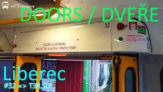 Tram doors closing compilation / Zavírání dveří téměř všech libereckých tramvají | DPMLJ | Liberec