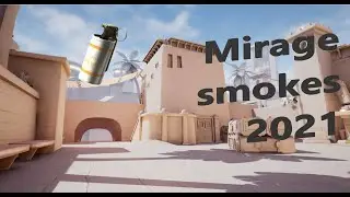 Mirage Smokes 2021!!! (128 tick)