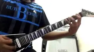 Slime And Punishment - Municipal Waste - Guitar Cover Without Solo