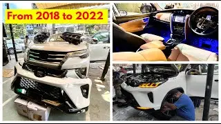 Fortuner 2022: Old Fortuner Into New LEGENDER 2022 🏋️‍♀️ | Fortuner Legender 2022 |Fortuner Modified