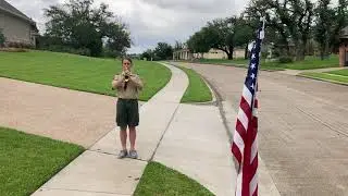 Taps Across America 2021 - Caleb Manning - Woodway, Texas, United States
