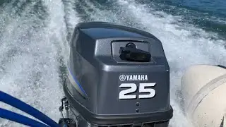 Yamaha 25HP 2stroke LS boat test and tune