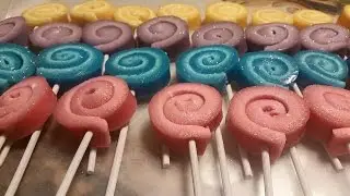 ROLLITOS DE GELATINA CON BOMBONES, Receta #282, postre faciles