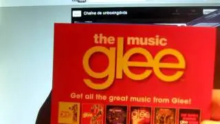 Unboxing of Glee The Concert (Blu-ray + DVD + Digital Copy)