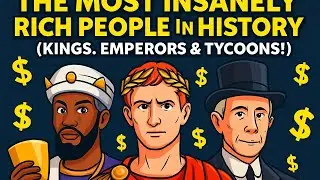 THE MOST INSANELY RICH PEOPLE IN HISTORY