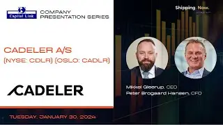 Cadeler A/S (CDLR)(CADLR) Update & Outlook - Capital Link Presentation Series | 1.30.24