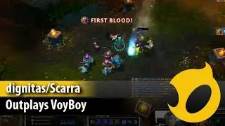 Scarra making the big play against Voyboy