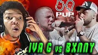 Реакция американцев на PVP FLOW: IVA G против BXNNY | Реакция на грузинский рэп