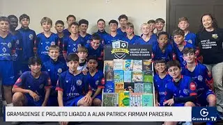 Gramadense e projeto ligado a Alan Patrick firmam parceria