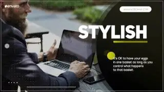 Circle Promo Company Profile video animation after effect template