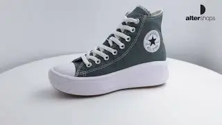 Converse CHUCK TAYLOR ALL STAR MOVE PLATFORM &Sigma;&kappa;&omicron;ύ&rho;&omicron; &Pi;&rho;ά&sigma;&iota;&nu;&omicron; A10664C