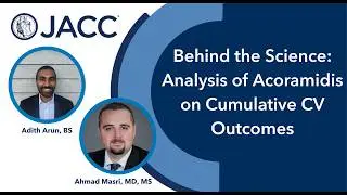Behind the Science: Analysis of Acoramidis on Cumulative CV Outcomes | JACC