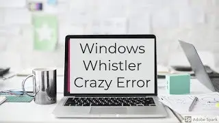 Windows Whistler Crazy Error