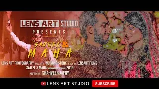 Sajeel & Maha l Pakistani Wedding Teaser l Lahore l Host Shahveer Jafry l 2019 l Lens Art Studio