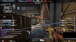 MAJOR 2017 SEMIFINALS CSGO KRAKOW GAMBIT GAMING Vs. ASTRALIS