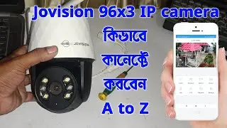 how to connect Jovision 96x3 ip camera