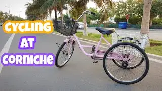 CYCLING At Corniche || Jeddah Corniche CYCLING EXPERIENCE
