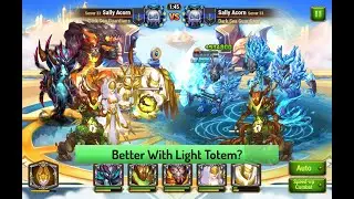 Hero Wars &mdash; Testing Teams With 4 Super Titans, Light Edition