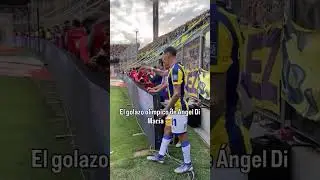 Golazo del Argentino Angel Di Maria con su eterno club #rosariocentral #futbol #dimaria #deportes