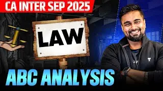 CA Inter Sep 2025 - Corporate and other laws ABC Analysis | CA Shantam Gupta #corporatelaw