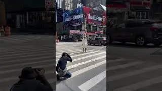 New York City Time Square Photoshoot #fyp #shorts #nyc
