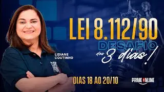 DESAFIO DOS 3 DIAS - LEI 8112/90 | DIA 3&deg; REGIME DISCIPLINAR E PAD | PROFA. LIDIANE COUTINHO