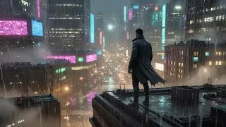 고요 속 네온 | Neon Calm : Cyberpunk Meditation Loop