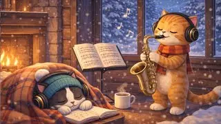 winter days feel quieter ❄️ cozy lo-fi jazz for studying, working & resting