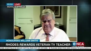 Honouring William Smith | Rhodes rewards veteran TV teacher