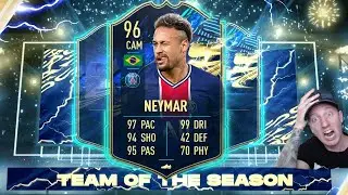 NEYMAR 96 TOTS 😱 FUT 21 TOTS NEYMAR PULL 🔥 FIFA 21