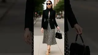 Classy in the City A Timeless Fashion Walk #fashiontrends #aigeneratedfashion #classylooks