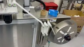 Biotech Bottle Self-Adhesive Labeling Machine | Precision Labeling for Small Bottles
