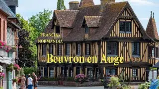 4K Conoces el Pueblo Más Bello de Normandía? Descubre Beuvron en Auge en Francia.