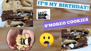 S'MOREO COOKIES RECIPE | VLOG